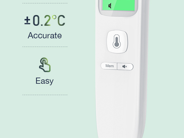 Forehead thermometer for kids