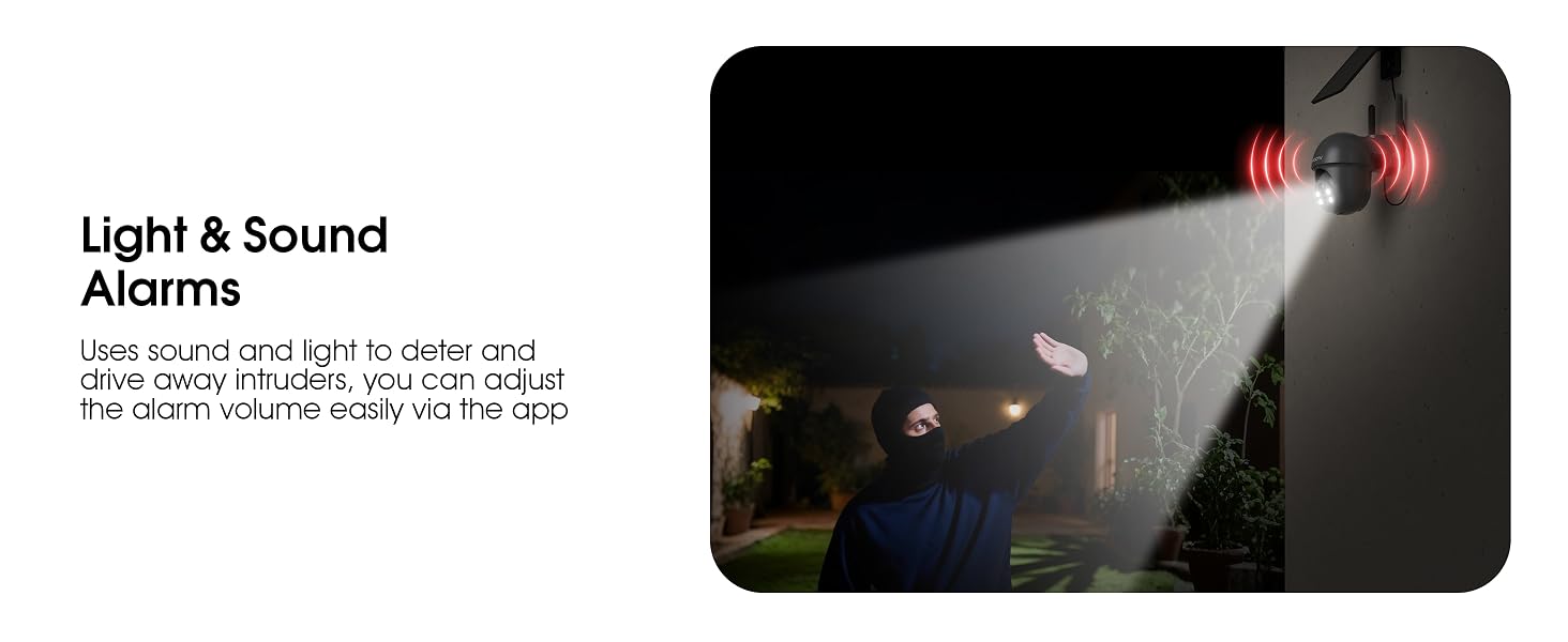 Light and Sound Alarms