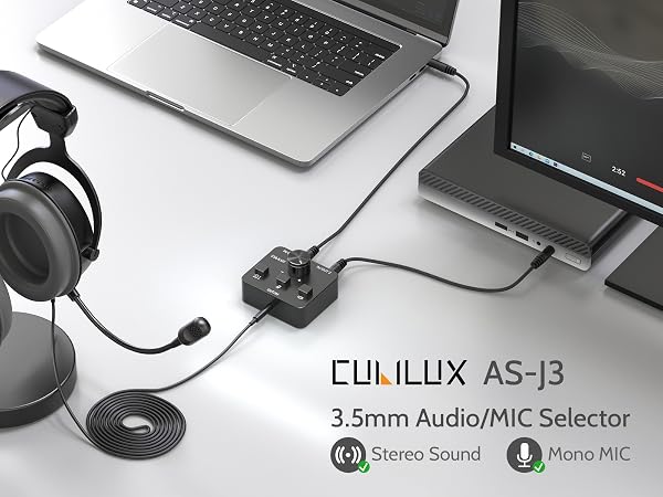 3.5mm Audio/MIC Selector
