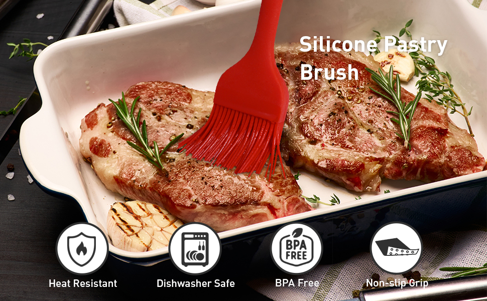 silicone brush cooking, cooking brush, bbq brushes for sauce, oil brush for cooking