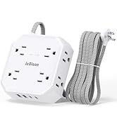 Power Strip Surge Protector - 8 Outlets with 4 USB (2 USB C) Charging Ports,JcBlaon Multi Ultra T...