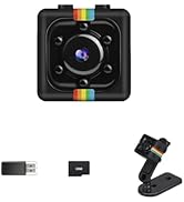 Bextgoo No WiFi Security Camera, 1080P Mini Spy Camera, Built-in 32GB TF Card,Photoshoot, 360° Ro...