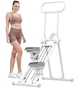 HXD-ERGO Stair Stepper for Home Gym,Folding Vertical Climber Cardio Exercise Machine,Stair Climbe...