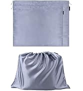 2 Pack Dust Bags for Handbags Silk Dust Cover Bag for Handbags Purses Shoes, Dustproof Drawstring...