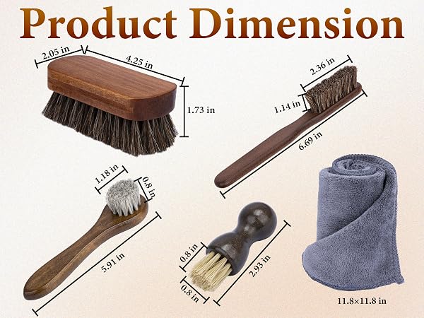 Leather Brush Car Detailing