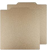 CCTREE Double Sided Textured PEI Sheet for QIDI X-Max 3, PEI Spring Steel Build Plate Flexible Pr...