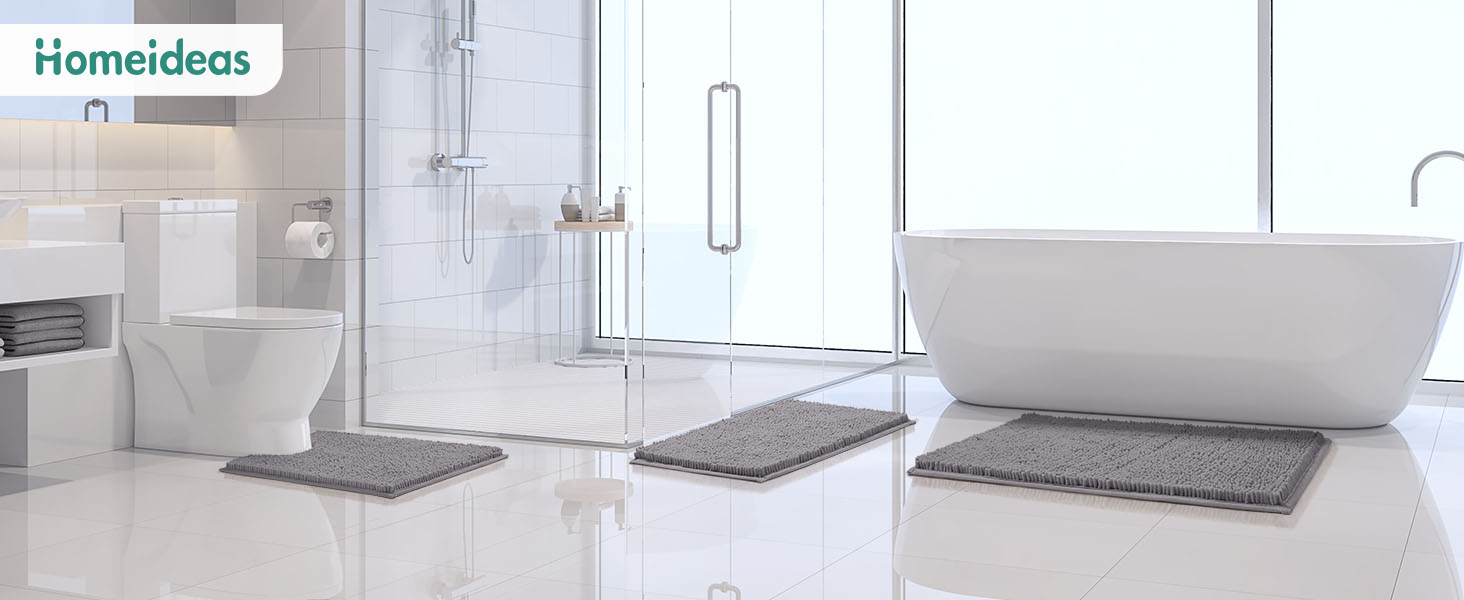 bathroom rugs sets 3 piece