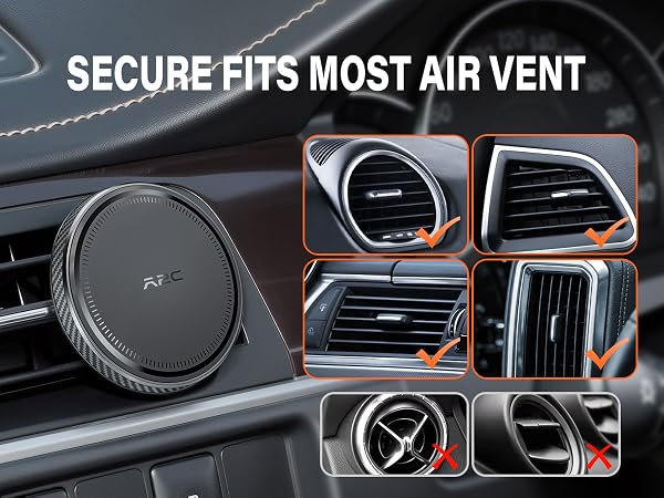 magnetic phone holder for car