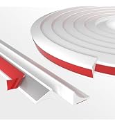 39 Inch Collapsible Shower Threshold Water Dam Barrier,Self Adhesive Silicone Shower Water Bathtu...