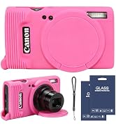 SZHSYJY Case for Canon PowerShot ELPH 360 HS/IXY 650/IXUS 285 HS Camera,Soft Silicone Protective ...