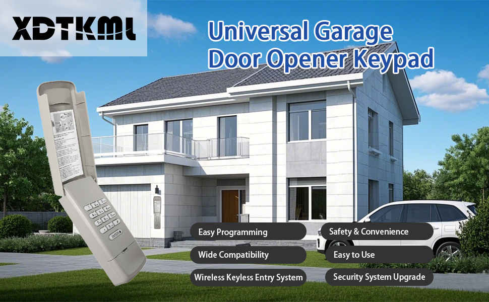 garage door opener keypad
