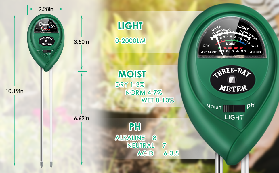 moisture meter for plants