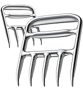 Meat Claws for Shredding – 2 Pack Heavy Duty BBQ Forks with Ergonomic Handles, Perfect for Pulled...