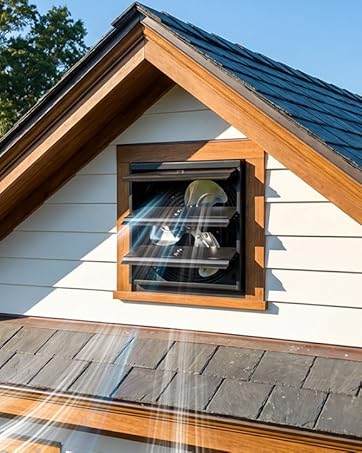 Windigaga 8 Inch Shutter Exhaust Fan