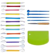 19 Pcs Clay Sculpting Tools, Polymer Clay Tools & Air Dry Clay Accessories, Modeling Clay Kit for...