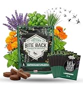 Tactiko Garden Aromatic Herb Seed Kit for Mosquito Season – 6 Individual Seed Packets for Patio &...