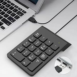 Number pad for laptop
