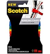 Scotch Mounting, Fastening & Surface Protection RF3730, Assorted Colors, Scotch Bundling Straps, ...