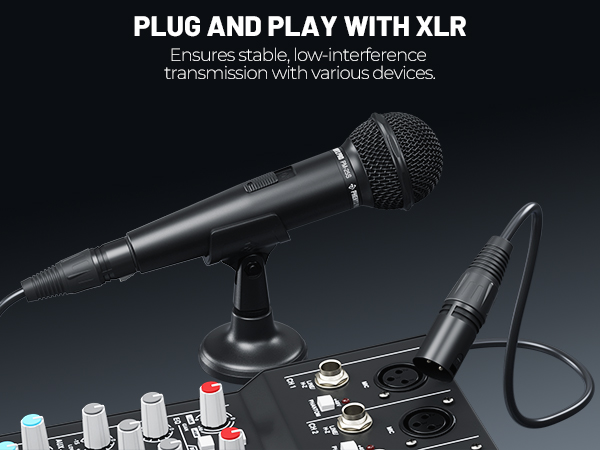 Phenyx Pro Dynamic Vocal Microphone PM-25S