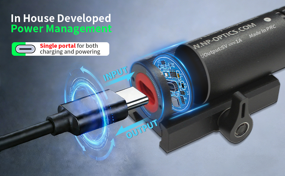NPO EPS-A1 Battery holder charger thermal battery pack thermal scope battery