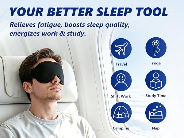 3D sleep mask