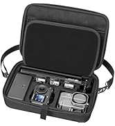 AMAZEAR Carrying Case for DJI Osmo Action 6/5 Pro/4 Accessories, Compact Hard Shell Carry Bag wit...