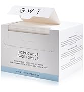 GWT Disposable Face Towels,10"×12" Face Towelette Disposable,Thicken Clean Towels for Women Sensi...