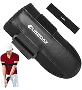 CUBEDAY Golf Wrist Brace & Arm Band Training Aid Kit - Pro Golf Swing Trainer for Impact Control ...