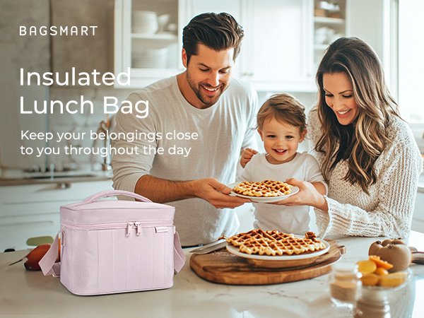 Cute Puffer Lunch Tote Bags