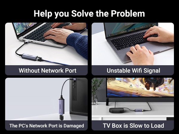 UGREEN USB 3.0 to Ethernet Adapter Gigabit Network Adapter