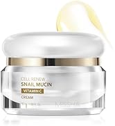 MISSHA Cell Renew Snail Mucin Vitamin C Cream 1.69 Fl oz, Hydrating Snail Mucin, Korean Skin Care...