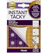 Aleene's 33186 Instant Tacky Adhesive Dots , White
