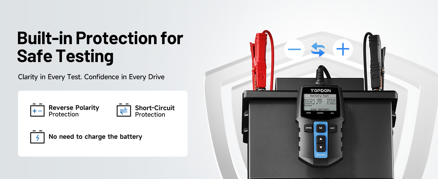 car battery tester