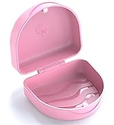 Retainer Case Denture Case: BVN Orthodontic Dental Case, Slim Braces Case, Mouth Guard Case, Dent...