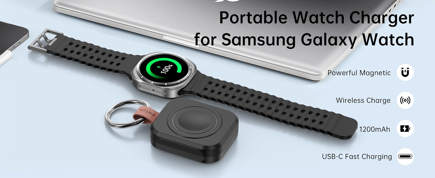 portable galaxy watch charger charger for galaxy watch