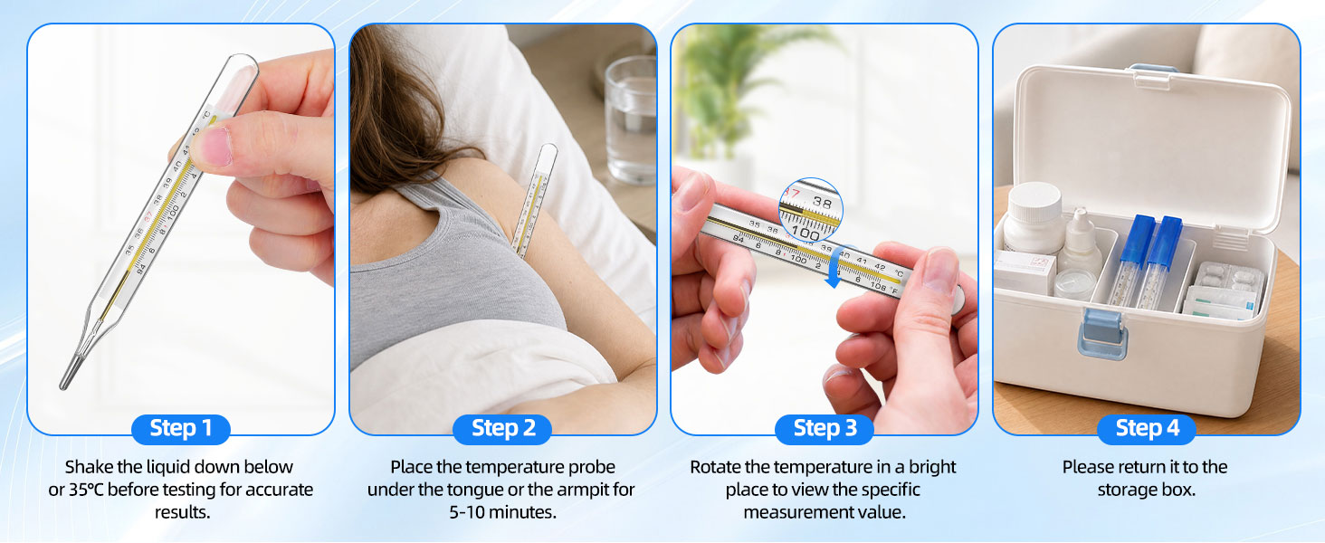 Glass Oral Temperature