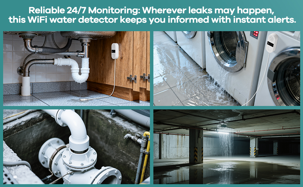 water sensor alarm leak detector