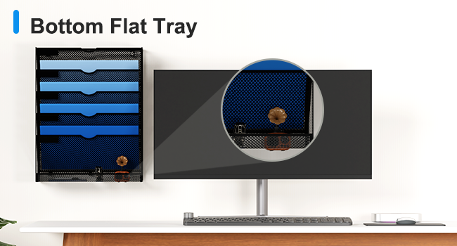 wall mounted file organizer