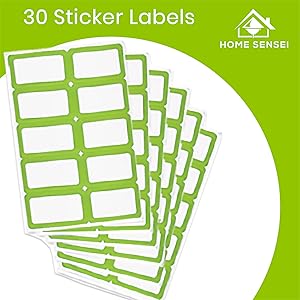 Mylar Bags stickers and Labels to tag your food for long term food storage