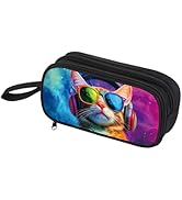 HiGaits Pencil Case for Boys,Multi-Slot Large Capacity Pencil Pouch with Soft Zipper, Durable Pen...