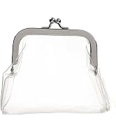Clear Coin Purse Transparent Change Purse for Women, Fashion Multifunctional Mini Cosmetic Makeup...