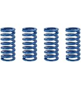 uxcell 4 Pcs Blue Compression Springs, 1/2" OD, 1" Length, Light Load 3D Printer Compression Moul...