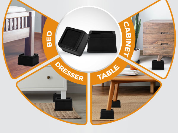 bed lift risers bed risers heavy duty chair risers furniture riser bed lifter