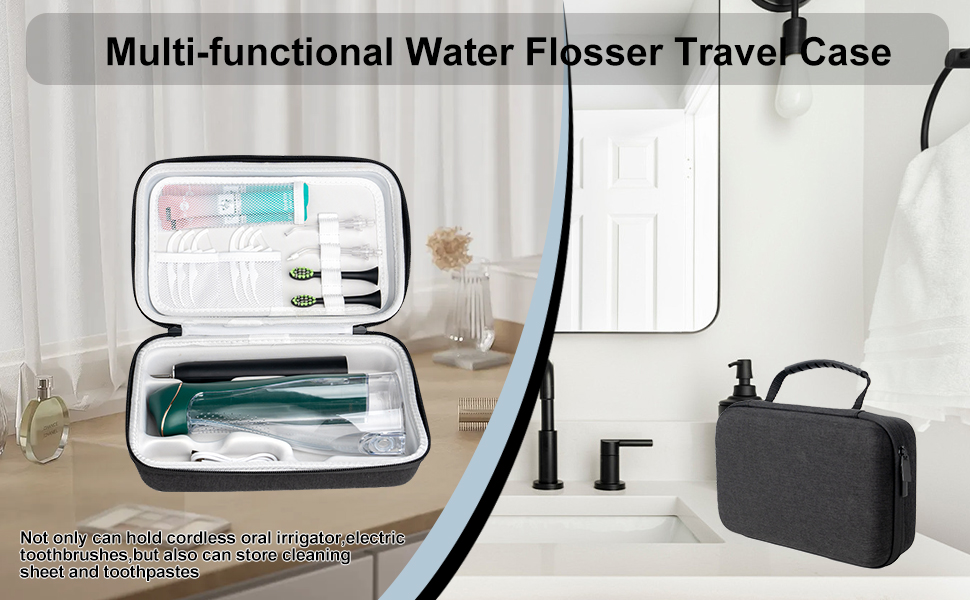 water flosser travel case