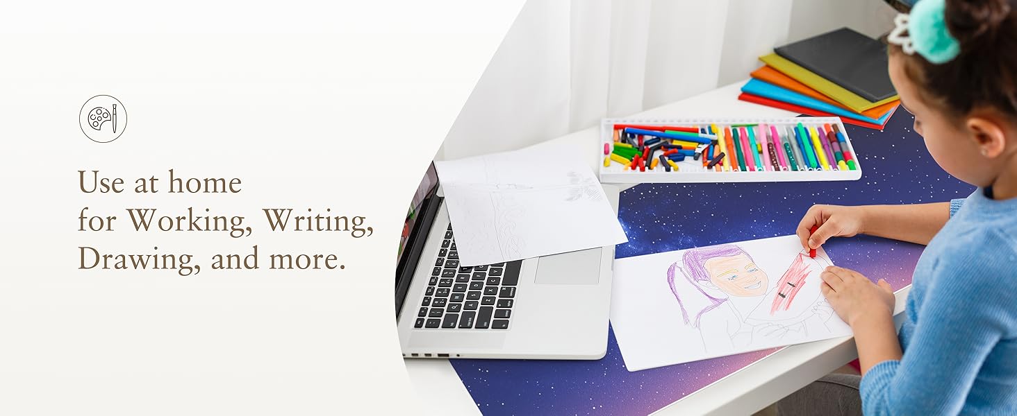 Use at home for working, writing, drawing and more.