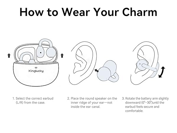 open earbuds
