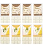 SCENTORINI Wax Melts, Wax Cubes Strong Scent, 4 Cashmere & 4 Vanilla Cake Scented Wax Melts, Scen...