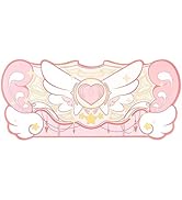 GeekShare Large Gaming Mouse Pad Kawaii Pink Non-Slip Rubber Back Mouse Pad Big Waterproof Desk M...