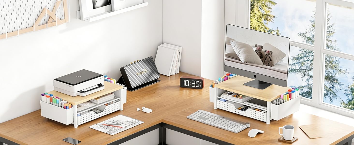 desktop shelves