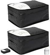 ONTYZZ Vacuum Compression Bag 20 inch Space Saver Bags Travel Case with IP67 Waterproof Zipper fo...